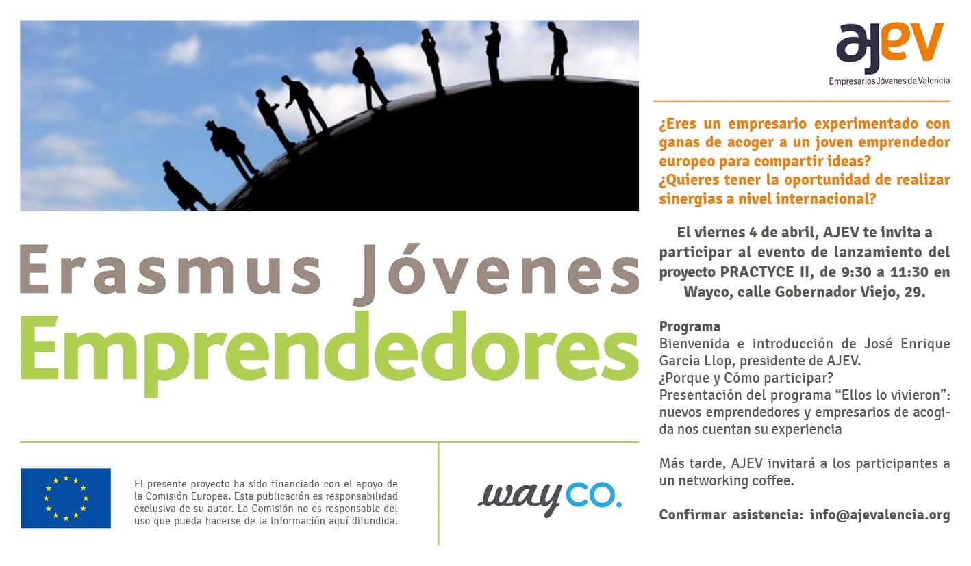 Save the date! lanzamiento del proyecto PRACTYCE II en Valencia