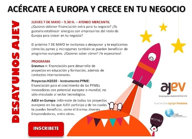 Desayuno de trabajo: acércate a Europa y crece
