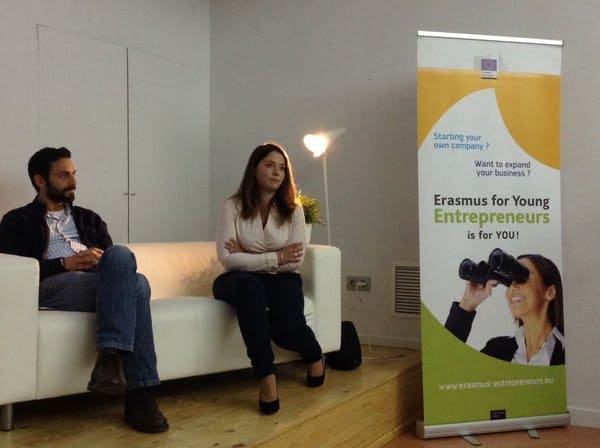 Erasmus EntrepreneursDavidyMarina