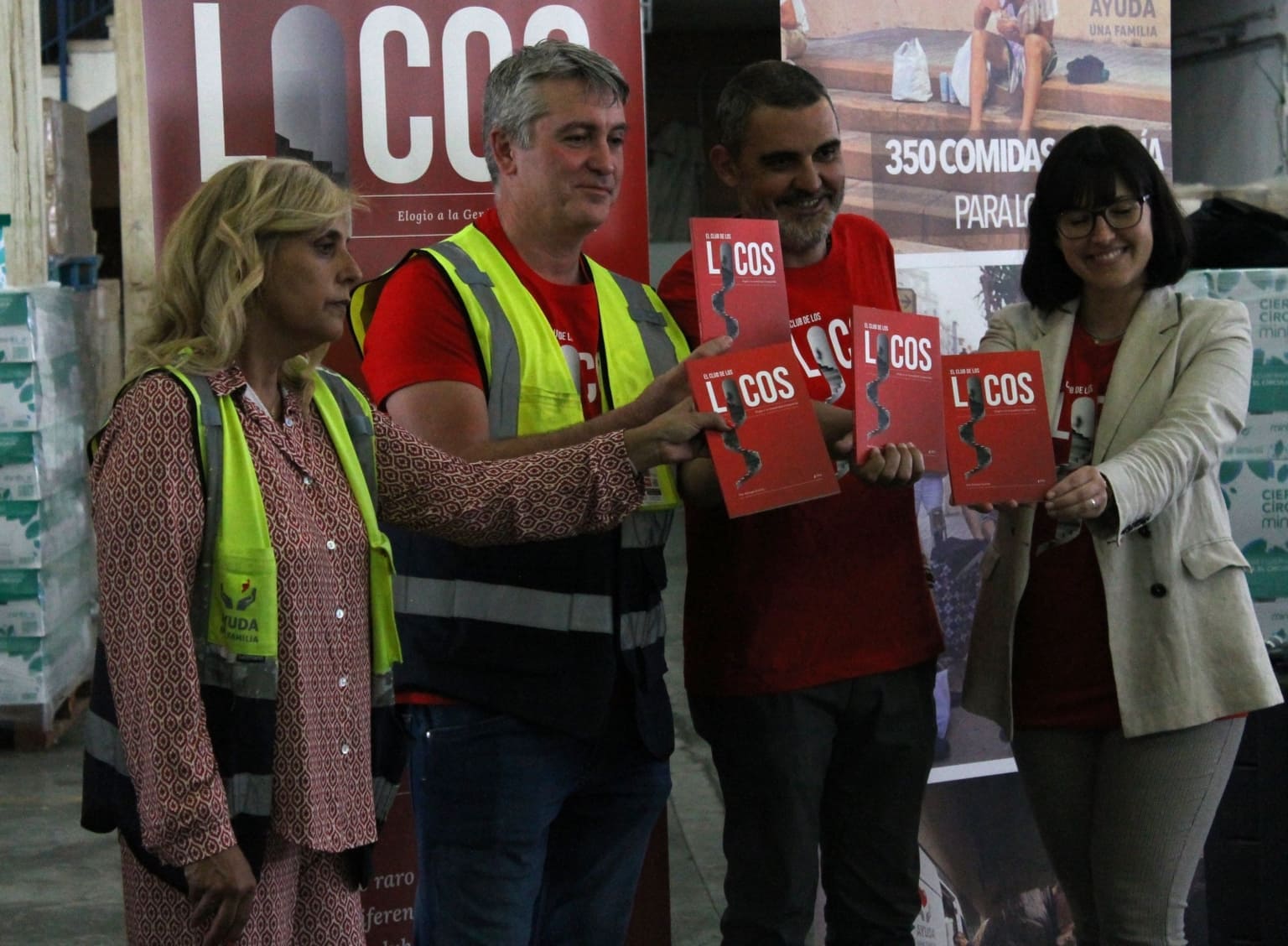 Éxito en la presentación del libro escrito por Jose Enrique García: El club de los locos