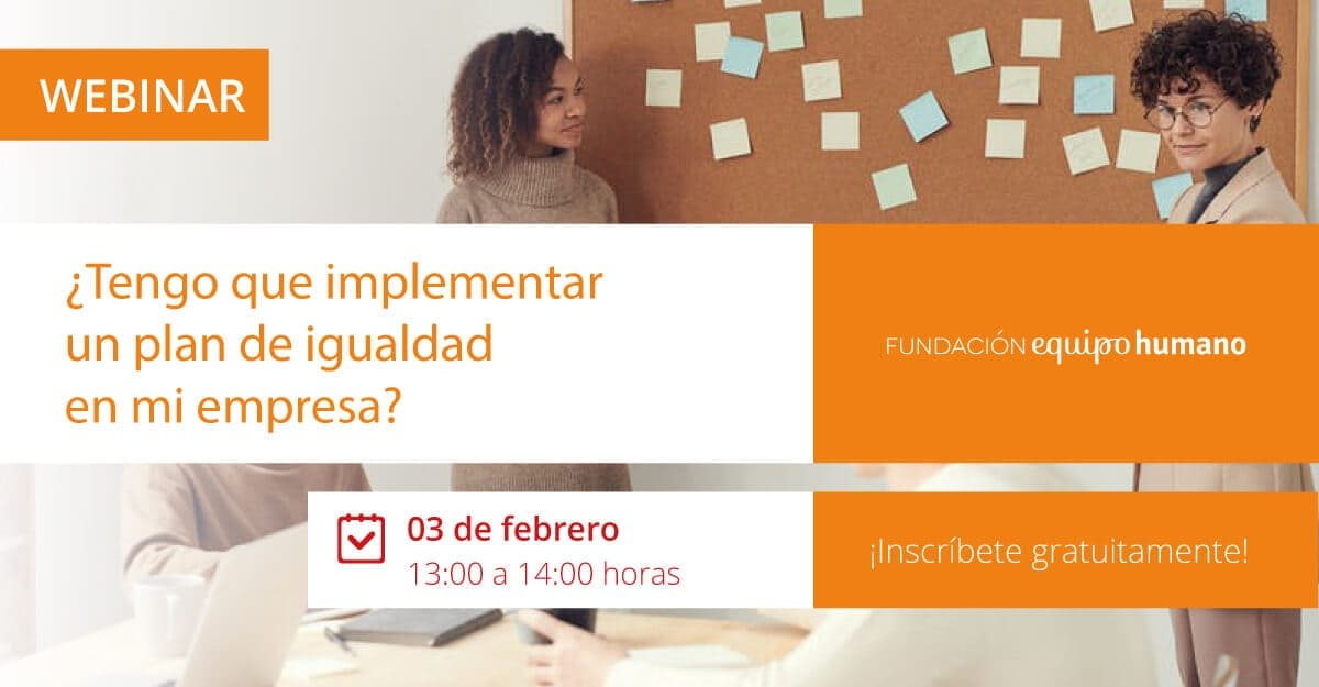 Webinar – Igualdad en la empresa: Planes de Igualdad en 60 minutos