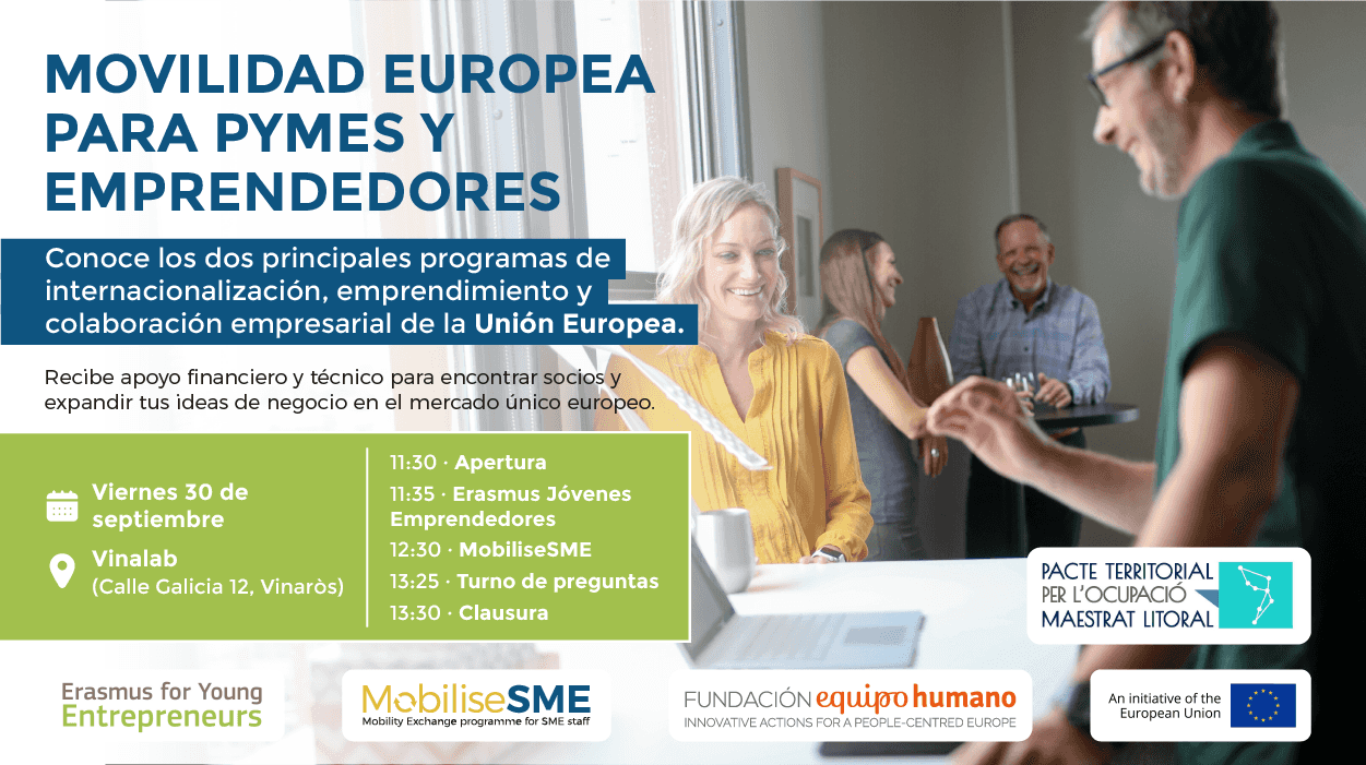Jornada «Movilidad europea para pymes y emprendedores»